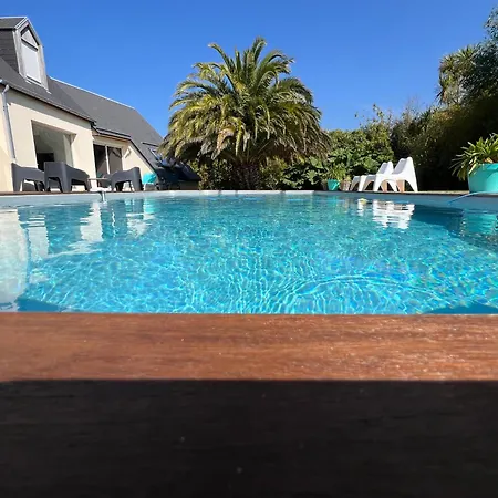 Villa Belle Bord De Avec Piscine Urville-Nacqueville